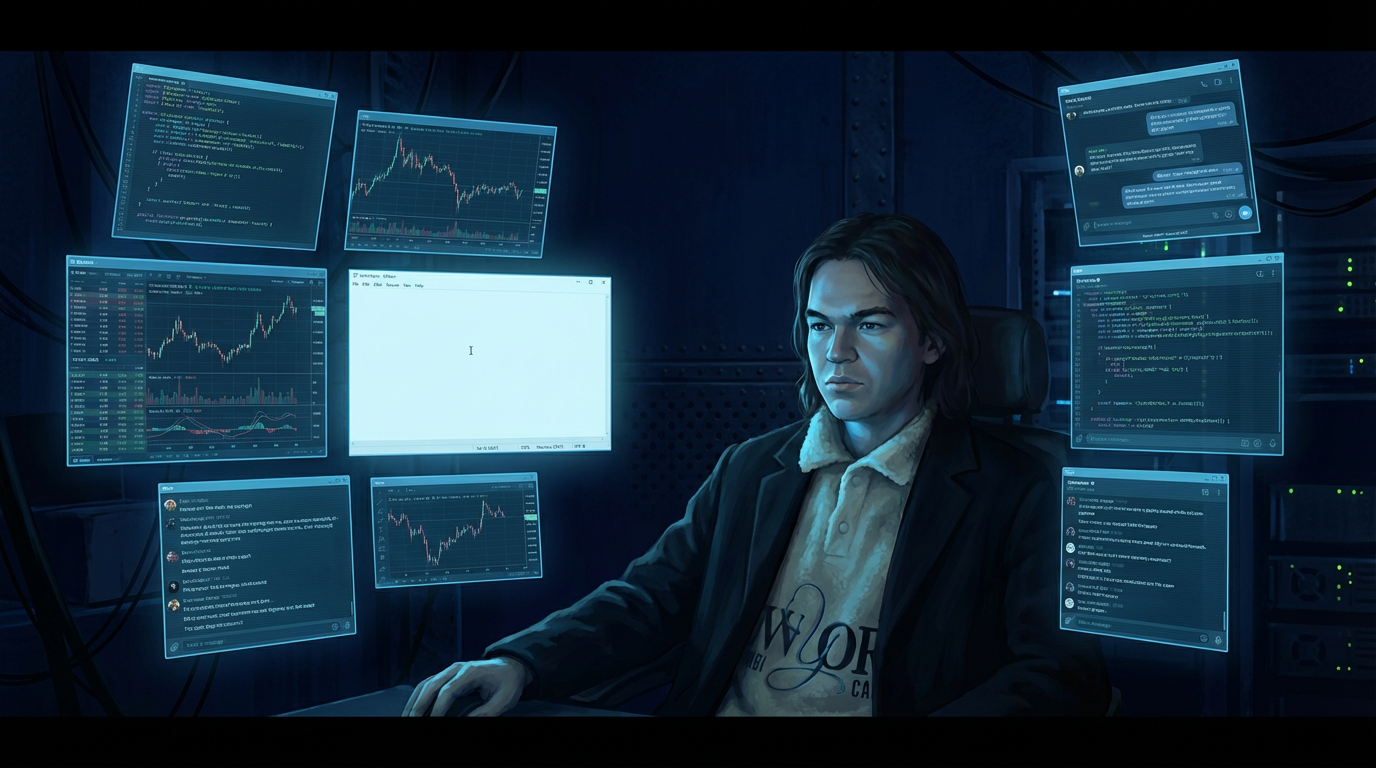 Оператор в 2 часа ночи — 9 экранов, 9 проектов